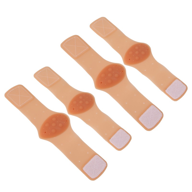 2 Pairs Arch Pad Adhesive Support Silicone Insole Elastic Flat