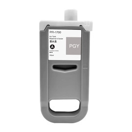 YOUEXPERT PFI-1700 Photo Grey Pigment Remanufactured Ink Cartridge for Canon PFI-1700 PFI-1700PGY 0782C001AA imagePROGRAF Pro2000, 2100, Pro 4000s, 4100, 4100S, 6000s, 6100, 6100S Printers (700ML)