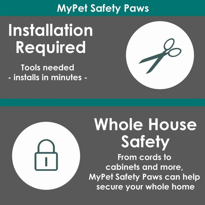 MYPET North States Safety Paws Mischief Minder Strap Locks |