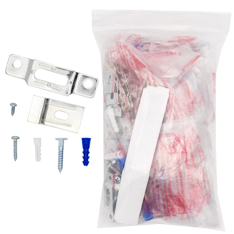 T-Lock security hangers locking hardware set for (25) wood or