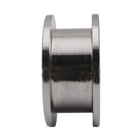 feedal Heavy Duty 2" 304 Stainless Steel Sliding Gate Rollers Wheel Bearings H Groove Pulley Runner Rigid Swivel Castor for Lifting Swing Gates Sliding Gate (H Groove, 68mm)