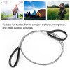 Wire Saw, Stainless Steel Cable Saw, Lightweight Cable Saw, Portable