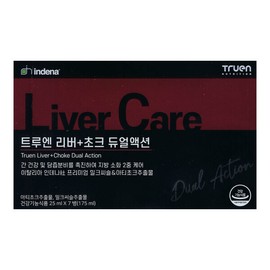 TrueN 트루엔 리버+초크 듀얼액션 25ml x 7병 밀크씨슬 아티초크 2개 / 써클 Trueen Liver + Choke Dual Action 25ml x 7 Bottles Milk Thistle Artichoke 2 pcs / Circle