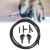X AUTOHAUX Front Windshield Washer Nozzles Kit 76810-SWA-E01 76810-S2A-A013 for