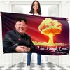 Kim Jong Un Live Laugh Love Flag (5ft x 3ft)