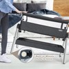 INFANS Baby Bassinet Bedside Crib, Newborn Sleeper w/Large Storage Basket,