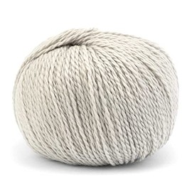 50 g Pascuali Tibetan, 70% virgin wool (merino ultrafine), 30% yak wool, colour: cloud 135