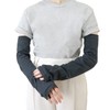 Cool Arm, Round Knitted, Relaxed, Wide, Black, Arm Cover, Sun