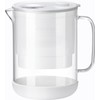 Waterdrop Glass Water Filter Pitcher with 1 Filter, Eco-Friendly, with