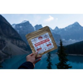 NOMAD NUTRITION Indian Red Lentil Stew - Plant Based, Protein Packed, Nutritious Dehydrated Meal for Camping, Travel, Adventure on The go - 4 oz