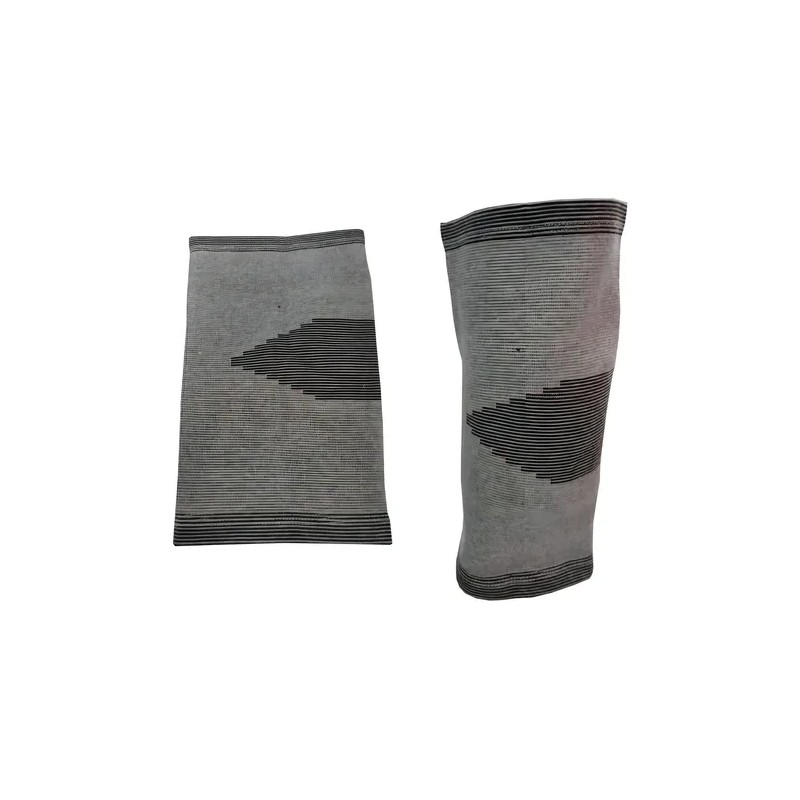 2 Rodilleras Ortopédicas Estabilizadoras Super Confort Gris Xl