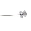 Retractable Clothesline 304 Stainless Steel Rust Resistant Space Saving Wall