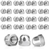 qingmeng Pack of 40 Acorn Nuts M8 Stainless Steel Cap