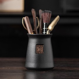 SHGarden Tea Ceremony Utensils Set 6 pcs Tea Making Tools Chinese Gongfu Tea Ceremony Tools to Make Tea Kung Fu Tea Making Accessories Matcha Tools for Preparing Tea SH0045 (Style 2)