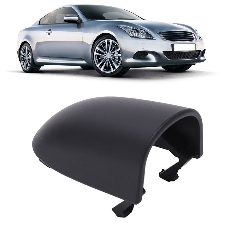 Car Parking Handbrake Handle Lever Cap Black ABS Plastic 31329236