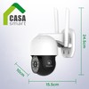 Atlantis A14-SC970-PT 2K Wireless Outdoor Wi-Fi Camera, 4 Mpixel Full