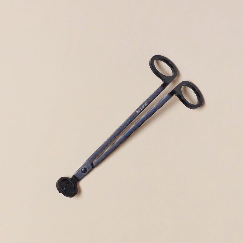 Homesick Candle Wick Trimmer, One Size, Dark Tone Metal