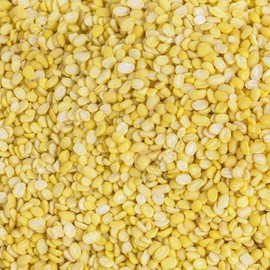 Organic Yellow Mung (Moong) Dal Split Hulled `(Without Skin) 500g by Organic Swaad. EU and India Organic Certified