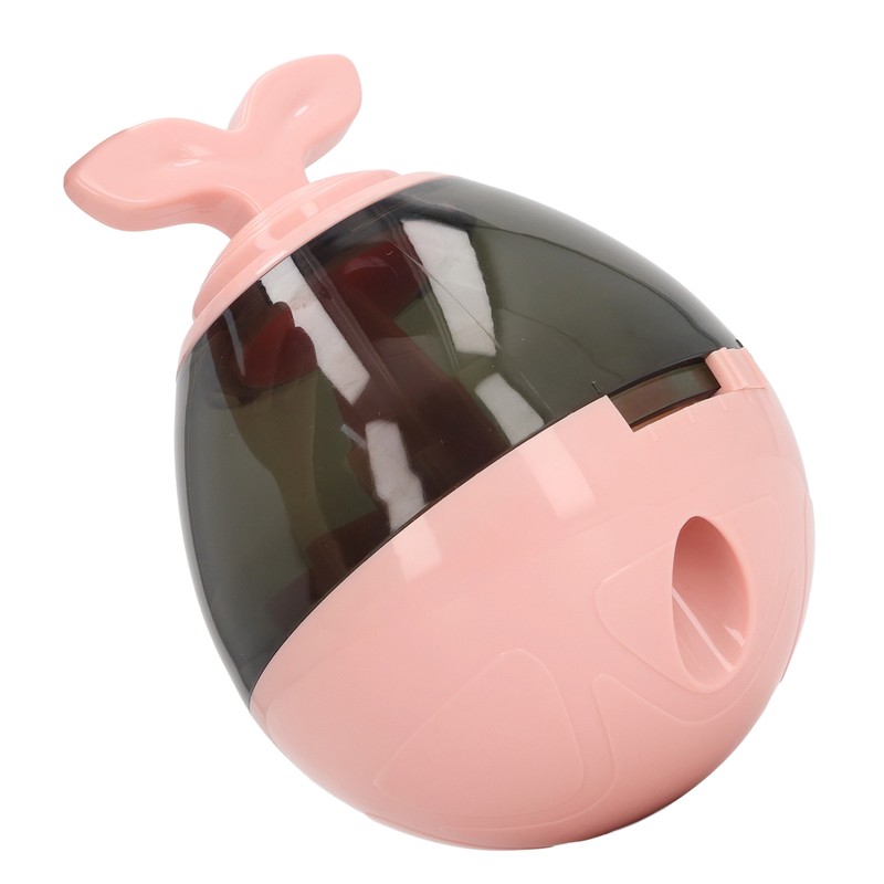 Dog Treat Dispensing Ball Increases IQ Interactive Boredom Relief Reduce