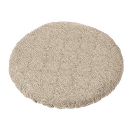 PATIKIL Stool Covers Round, Elastic Bar Stool Covers Washable Stool Cushion Slipcover Stretchy Bar Chair Seat Covers for 10-13 Inch Chair, Khaki