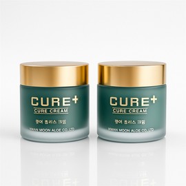 Kim Jeong-moon Aloe Cure Plus Cream 80g x 2 / 김정문알로에 큐어 플러스 크림 80g 2개