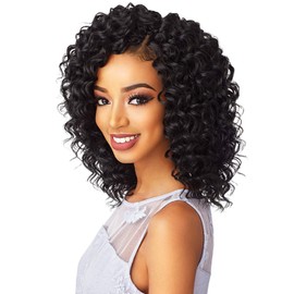 3 PACKS/LOT Sensationnel Synthetic Hair Crochet Braids Lulutress 2X Deep Twist 8" (2)