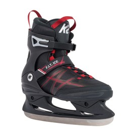 K2 F.I.T. Ice Mens Ice Skates/Black/Red / 7
