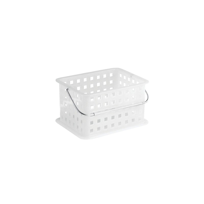 InterDesign Storage Organizer Basket, for Bathroom, Health and Beauty Products