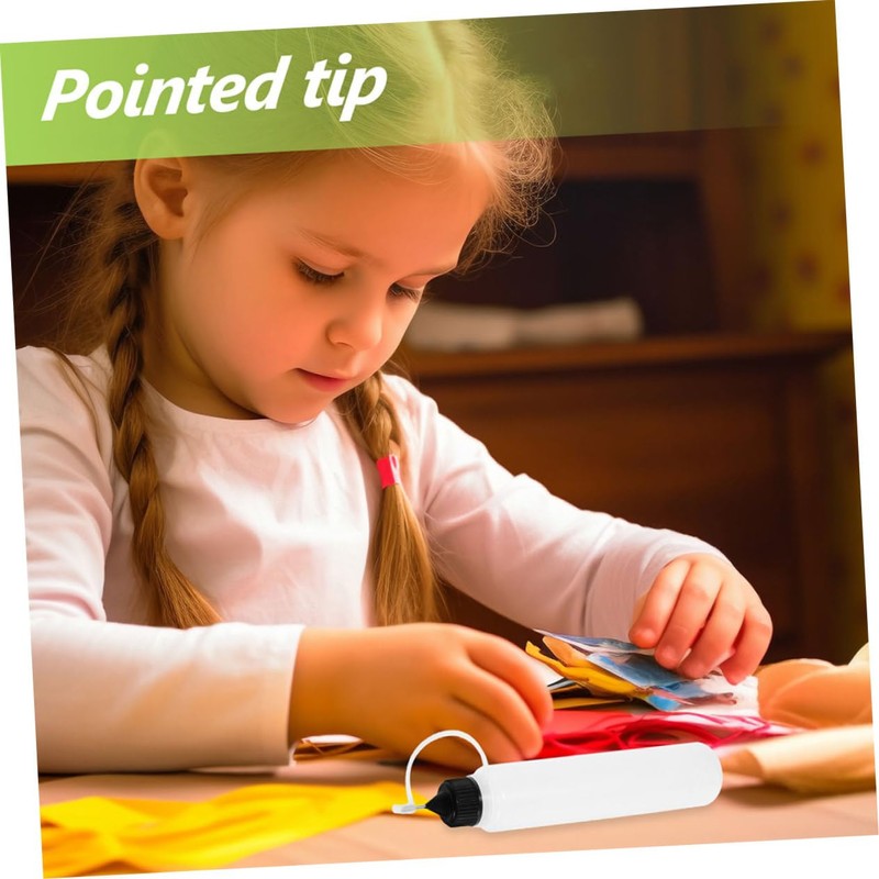 Operitacx Multifunctional Pe Plastic Bottles Squeeze Tip for Craft Cooking