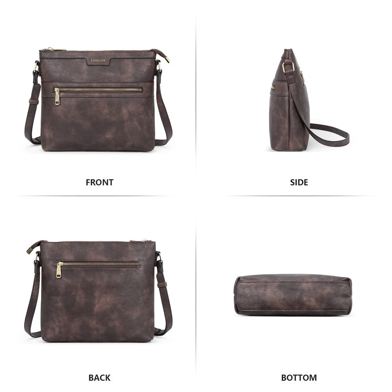 CHOLISS Large Crossbody Bags for Women, Medium Size Purses for