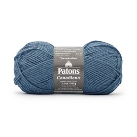 Patons Canadiana Yarn - Solids-Mediterranean Blue