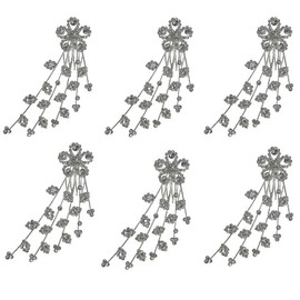 Bella Set of 6 Bridal Combs Wedding Hair Combs for Brides Bridesmaids SH8630900-1-6