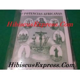 1 pkt  7 POTENCIAS AFRICANAS SIETE POTENCIAS - 7 AFRICAN POWERS POWDER  1/2oz
