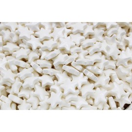 White Hard Candy Stars 1 Pound - Star Shaped Candy