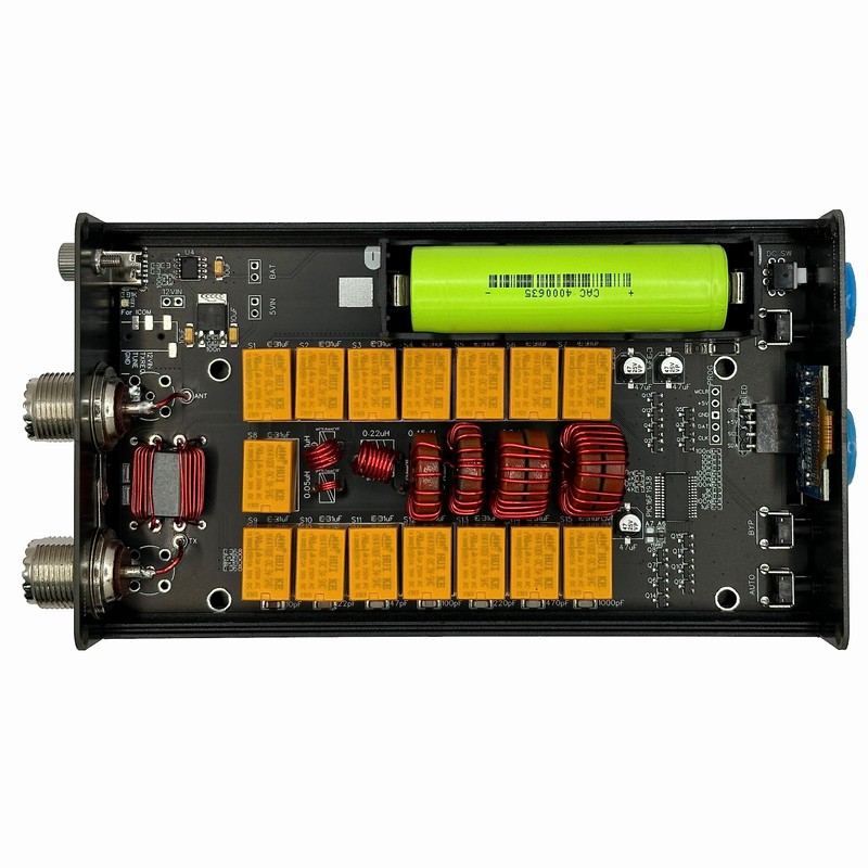 Antenna Tuner M-100 Tiny 100W Automatic Antenna Tuner OLED display