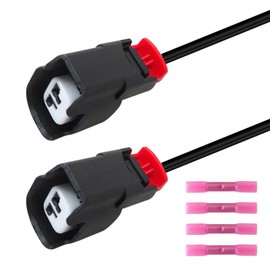 Vicue 2 Pack ABS Wheel Speed Sensor Connector Pigtail Plug Wiring Harness for 2011-16 Jeep Patriot,for S-1895, 645-134, 19352068, 3U2Z14S411BXAB, 5183448AA