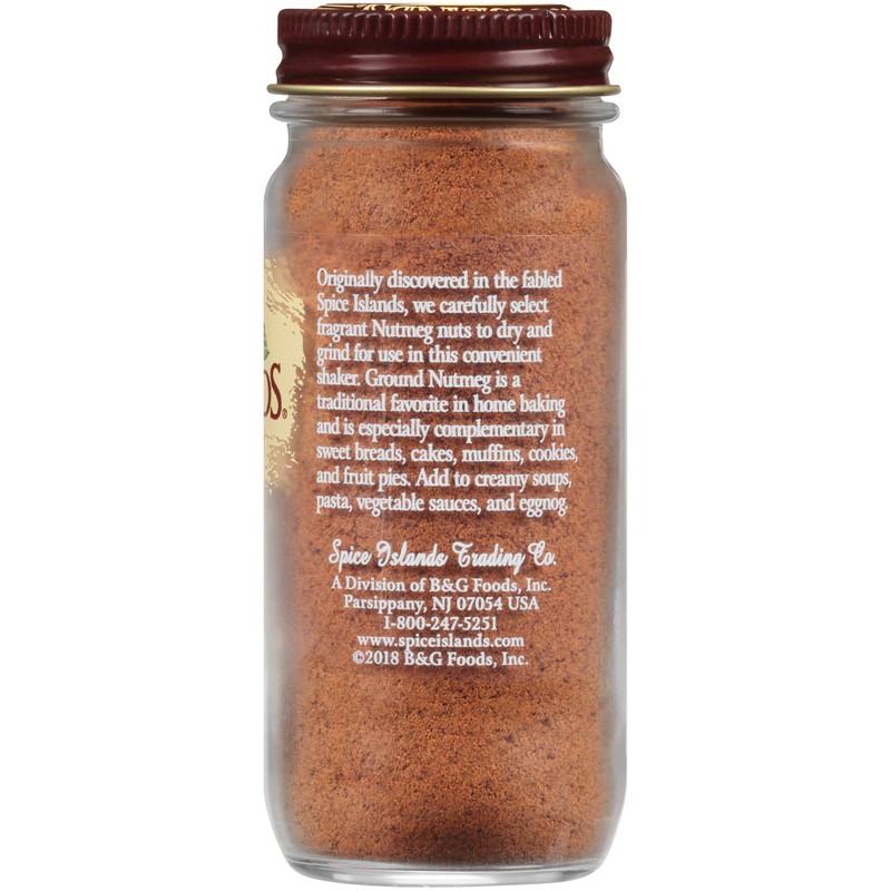 Spice Islands Ground, Nutmeg, 2.1 Ounce