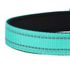 PWOD Reflective Dog Collar, Adjustable Soft Neoprene Padded Nylon Pet