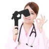 Supvox Handheld Eye Occluder Abs Black About 20X17X2cm