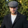 Sterkowski Harris Tweed 8 Panel Gatsby Classic Flat Cap UK