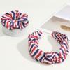 Abaodam 1set American Flag Accessories for Women Knotted Headband Hair