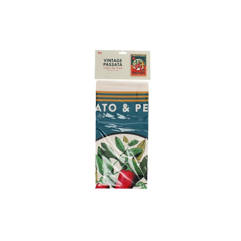Tea Towel Vintage Passata 50 x 70 cm Cotton Pepper