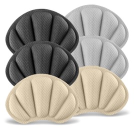 lulir Heel Pads Shoes 3 Pairs Heel Protection Heel Cushion Memory Foam