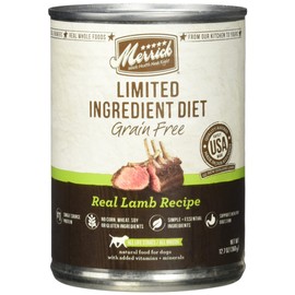 Merrick Limited Ingredient Diet - Real Lamb Recipe - 12.7 Oz - 12 Ct