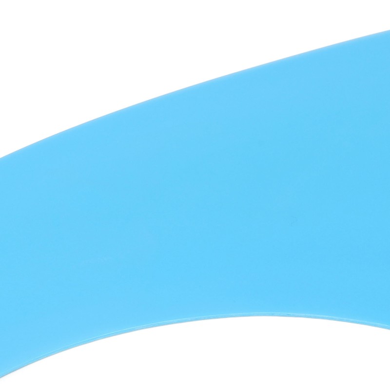 Surf Fin PVC 7.9in Blue Flexible Professional Surfboard Fin for