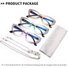 EYEURL Cat Eye Reading Glasses for Women Blue Light Blocking