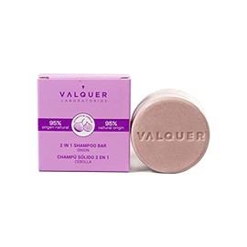 Valquer Shampoo Sólido 2 en 1 cebolla (shampoo y acondicionador). Para todo tipo de cabello. 95% ingredientes naturales. Vegano. Shampoo ecológico - 7