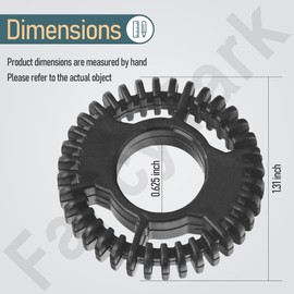 Replacement Frother Whisk (1.3"x0.54"), Black, Compatible with Keurig K-Café and K-Café Special Edition Single Serve Coffee Latte & Cappuccino Maker, Easy to Install and Remove