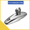DIALESHU Quick Release Boat Bimini Top Swivel Deck Hinge 316