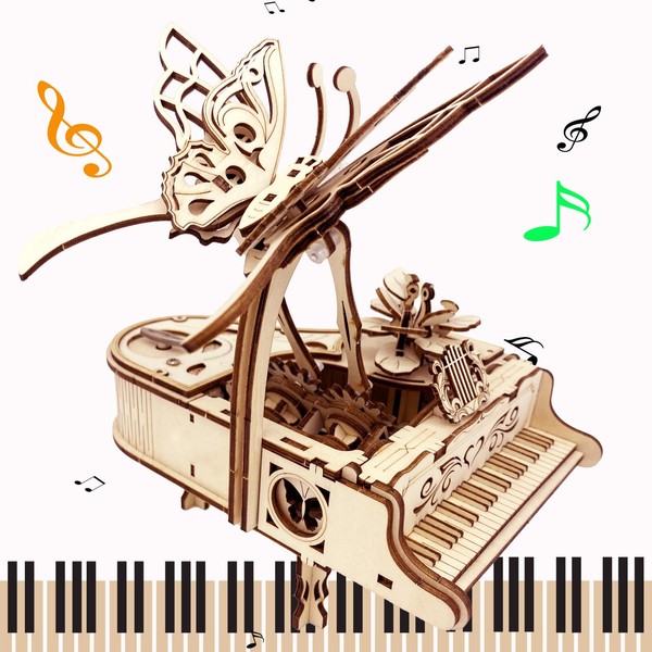 3D Puzzle for Adults and Teen - Cool Piano Music